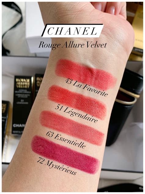 Chanel Rouge velvet lipstick